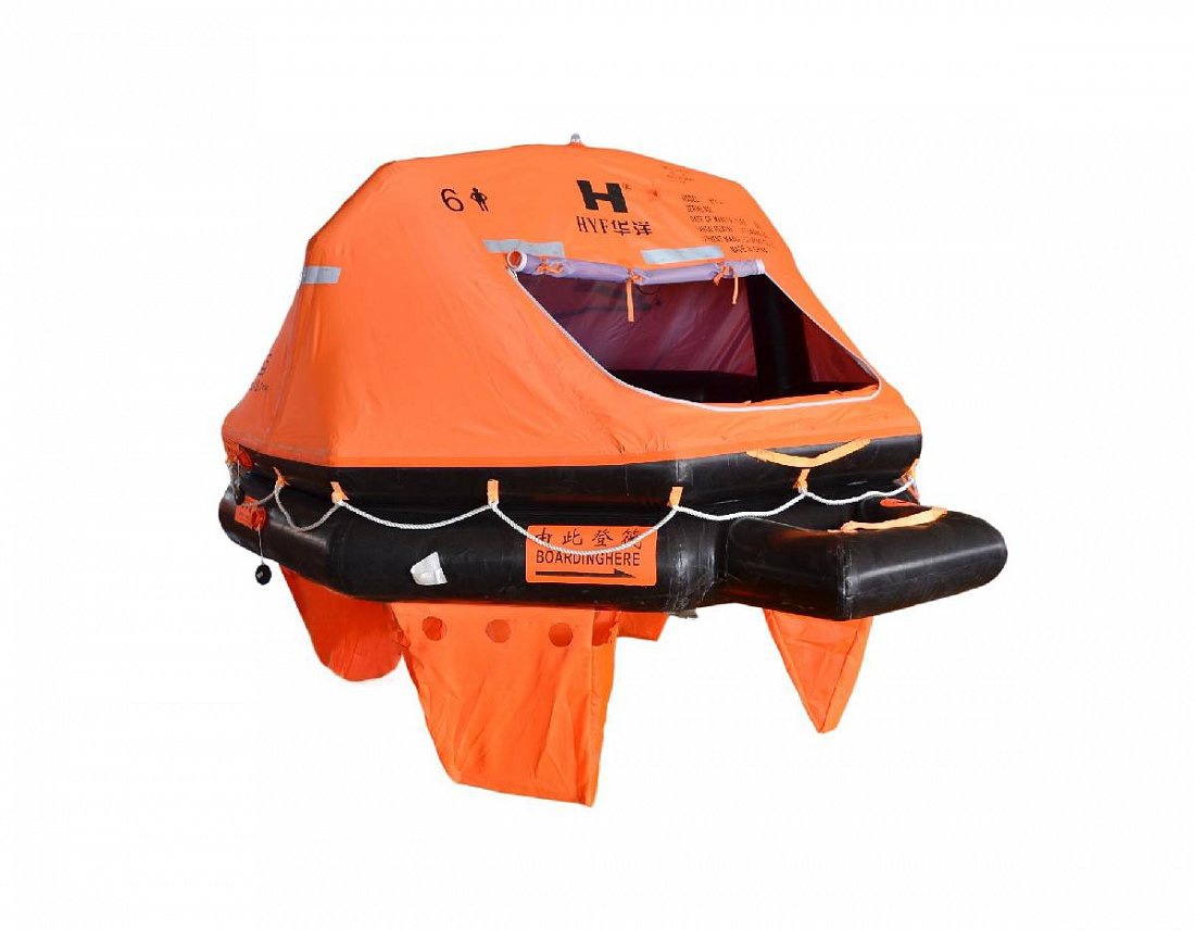 Плот спасательный надувной речной  ПСН-6Р